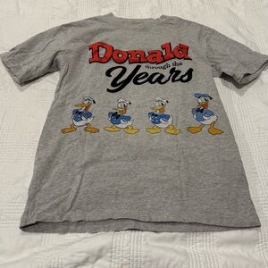 Disney Donald Duck 90th Anniversary "Through the Years" Shirt - XS